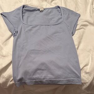 Tilly’s Light Blue Women's Top